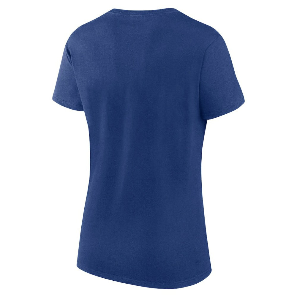 Tampa Bay Lightning Logo Athletic Women's Unrivaled T-Shirt - Blue - NHL 202179624