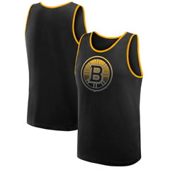 Boston Bruins Logo Athletic Unmatched Success Tank Top - Black - NHL 202179688