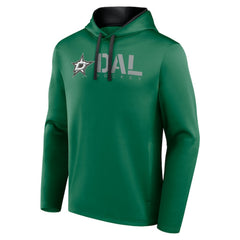 Dallas Stars Logo Athletic Head Start Pullover Hoodie - Kelly Green - NHL 202179733
