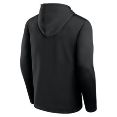 Pittsburgh Penguins Logo Athletic Head Start Pullover Hoodie - Black - NHL 202179761