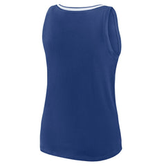 Tampa Bay Lightning Logo Athletic Women's Stellar Win V-Neck Tank Top - Blue - NHL 202179778