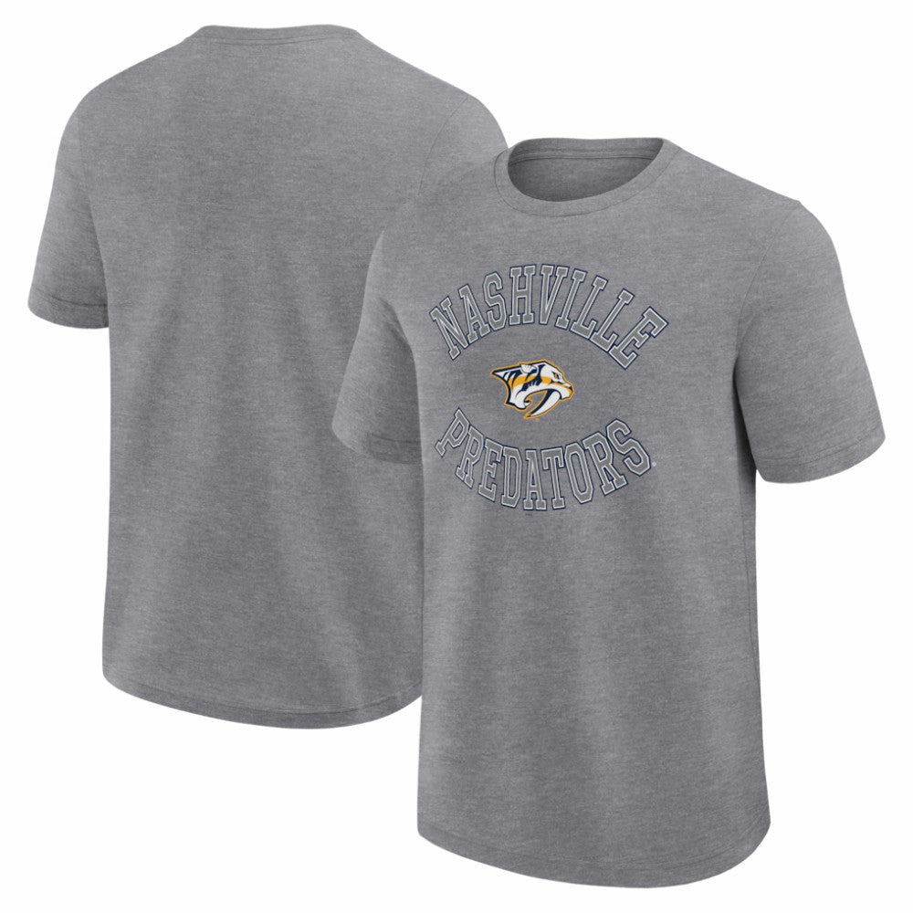 Nashville Predators Logo Athletic Success T-Shirt - Heather Gray - NHL 202179889
