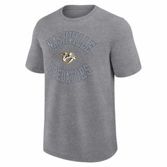 Nashville Predators Logo Athletic Success T-Shirt - Heather Gray - NHL 202179889