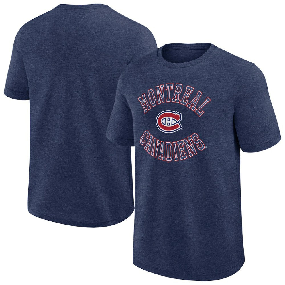 Montreal Canadiens Logo Athletic Success T-Shirt - Heather Navy - NHL 202179891