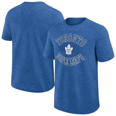 Toronto Maple Leafs Logo Athletic Success T-Shirt - Heather Blue - NHL 202179919