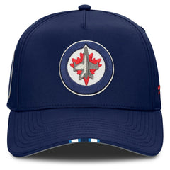 Winnipeg Jets Fanatics 2025 NHL Draft Authentic Pro On-Stage Podium A-Frame Adjustable Hat - Navy - NHL 202180000