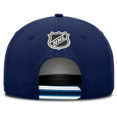 Winnipeg Jets Fanatics 2025 NHL Draft Authentic Pro On-Stage Podium A-Frame Adjustable Hat - Navy - NHL 202180000