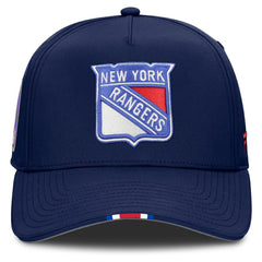 New York Rangers Fanatics 2025 NHL Draft Authentic Pro On-Stage Podium A-Frame Adjustable Hat - Navy - NHL 202180013