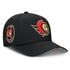Ottawa Senators Fanatics 2025 NHL Draft Authentic Pro On-Stage Podium A-Frame Adjustable Hat - Black - NHL 202180016