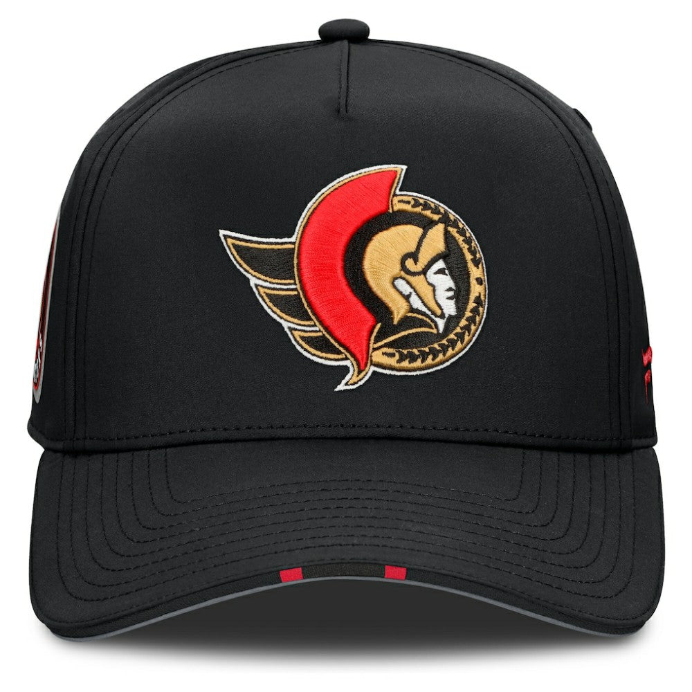 Ottawa Senators Fanatics 2025 NHL Draft Authentic Pro On-Stage Podium A-Frame Adjustable Hat - Black - NHL 202180016