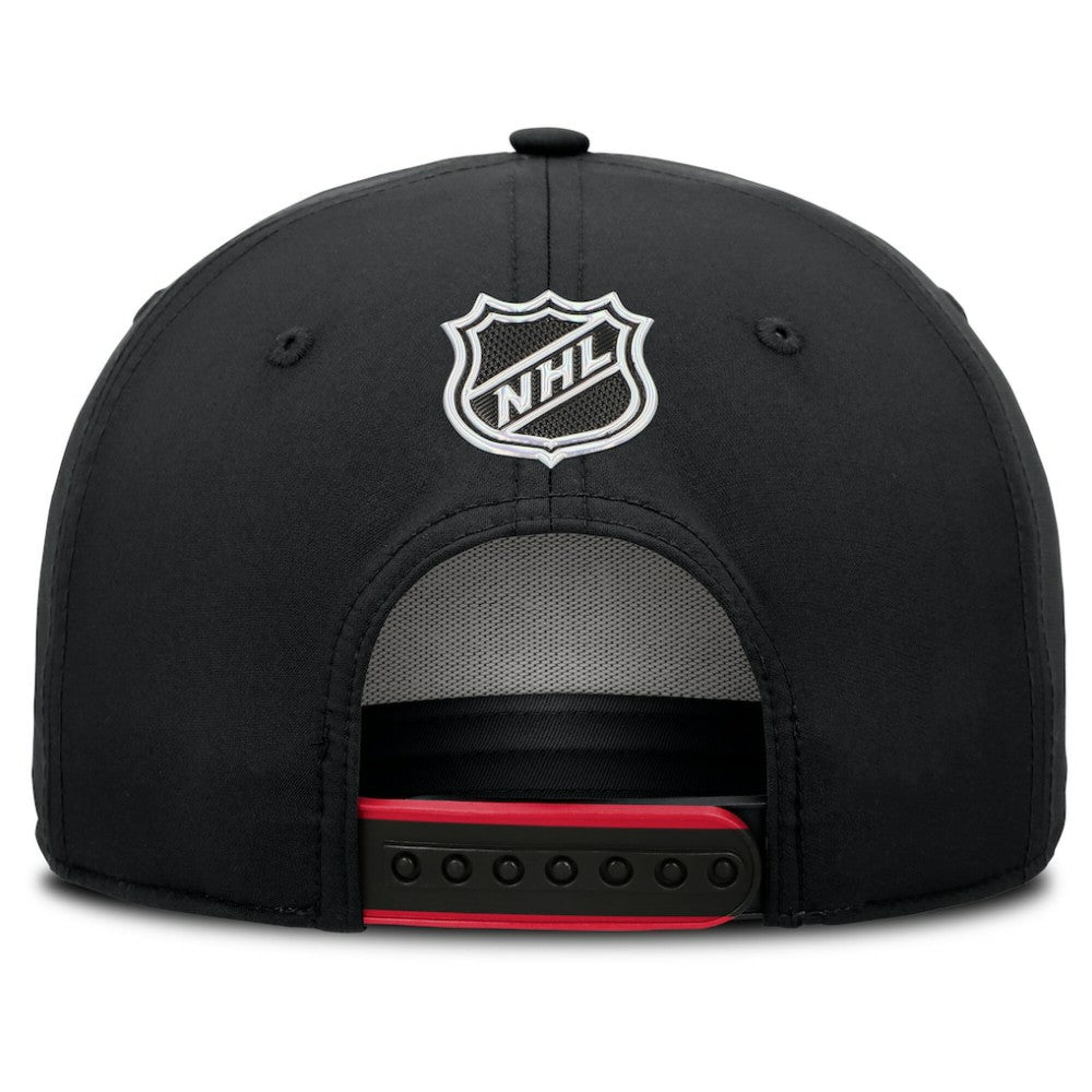 Ottawa Senators Fanatics 2025 NHL Draft Authentic Pro On-Stage Podium A-Frame Adjustable Hat - Black - NHL 202180016