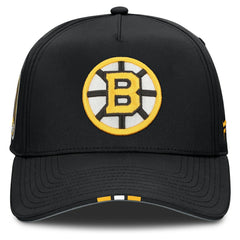 Boston Bruins Fanatics 2025 NHL Draft Authentic Pro On-Stage Podium A-Frame Adjustable Hat - Black - NHL 202180021