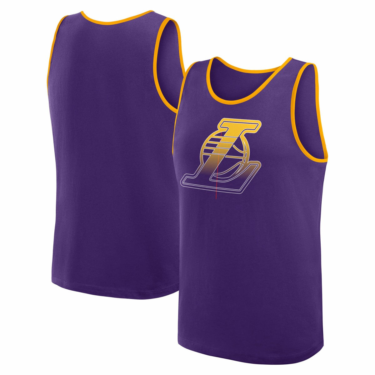 Los Angeles Lakers Logo Athletic Unmatched Success Tank Top Purple