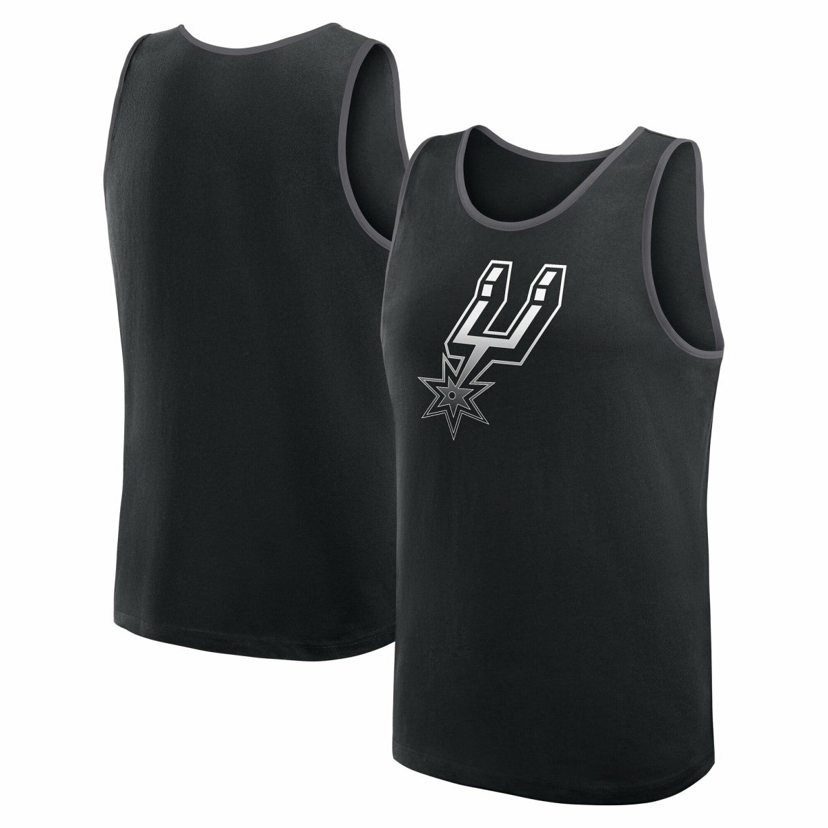 San Antonio Spurs Logo Athletic Unmatched Success Tank Top Black