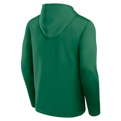 Boston Celtics Logo Athletic Head Start Pullover Hoodie Kelly Green