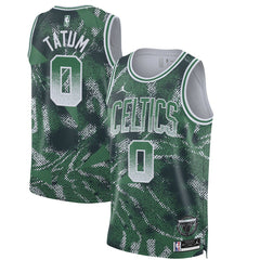 Jayson Tatum Boston Celtics Unisex 2025 Select Series Swingman Player Jersey Green | Nike Lifestyle