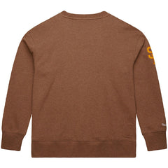 Tony Gwynn San Diego Padres Mitchell & Ness Legends Collection Vintage Logo Name & Number Fleece Pullover Sweatshirt - Brown - Mitchell & Ness Lifestyle