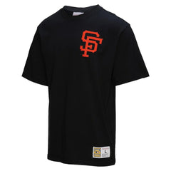 Willie Mays San Francisco Giants Mitchell & Ness Legends Collection Vintage Logo T-Shirt - Black - Mitchell & Ness Online