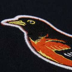 Cal Ripken Jr. Baltimore Orioles Mitchell & Ness Legends Collection Vintage Logo T-Shirt - Black - Mitchell & Ness Discount