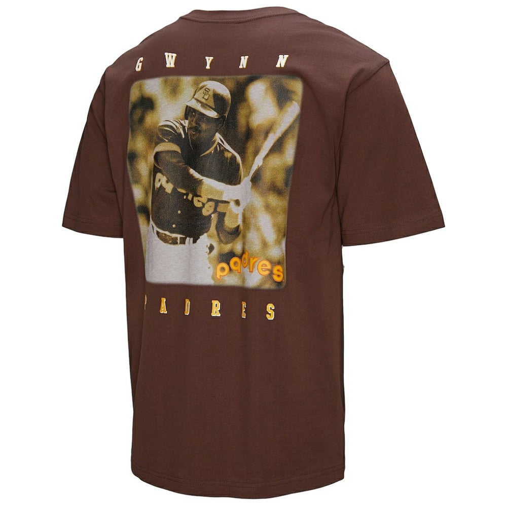 Tony Gwynn San Diego Padres Mitchell & Ness Legends Collection Vintage Logo T-Shirt - Brown - Mitchell & Ness Sale