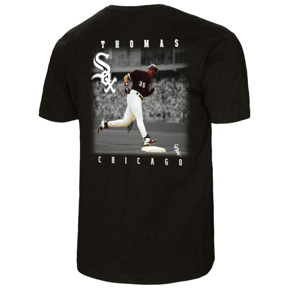 Frank Thomas Chicago White Sox Mitchell & Ness Legends Collection Vintage Logo T-Shirt - Black - Mitchell & Ness Sale
