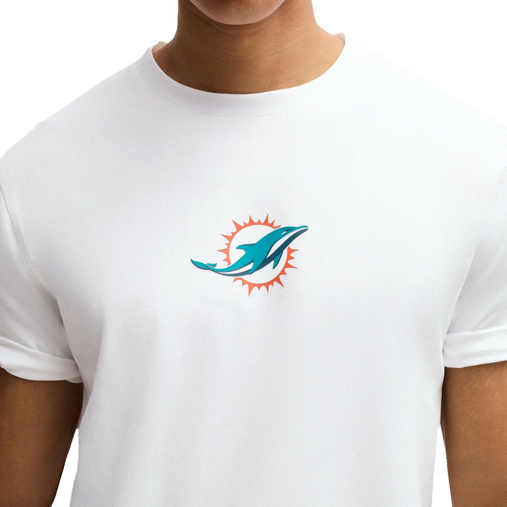 Miami Dolphins Hugo Boss Unisex Brady T-Shirt White
