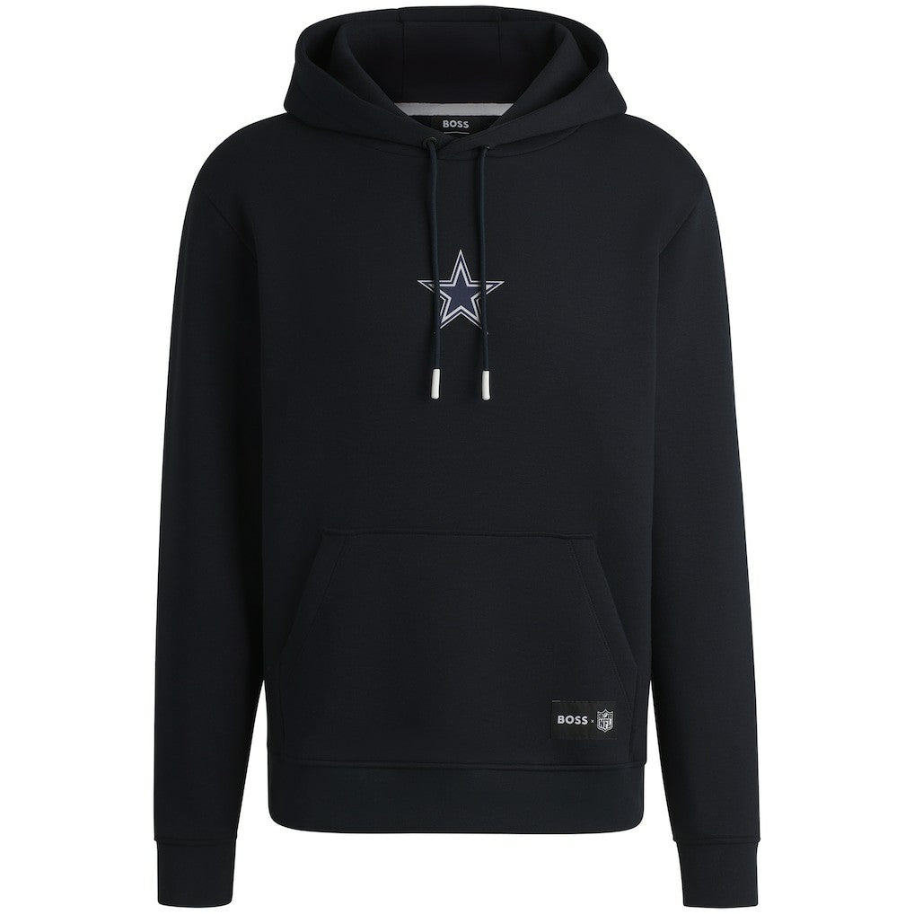 Dallas Cowboys Hugo Boss Unisex Woodson Tri-Blend Hoodie Navy