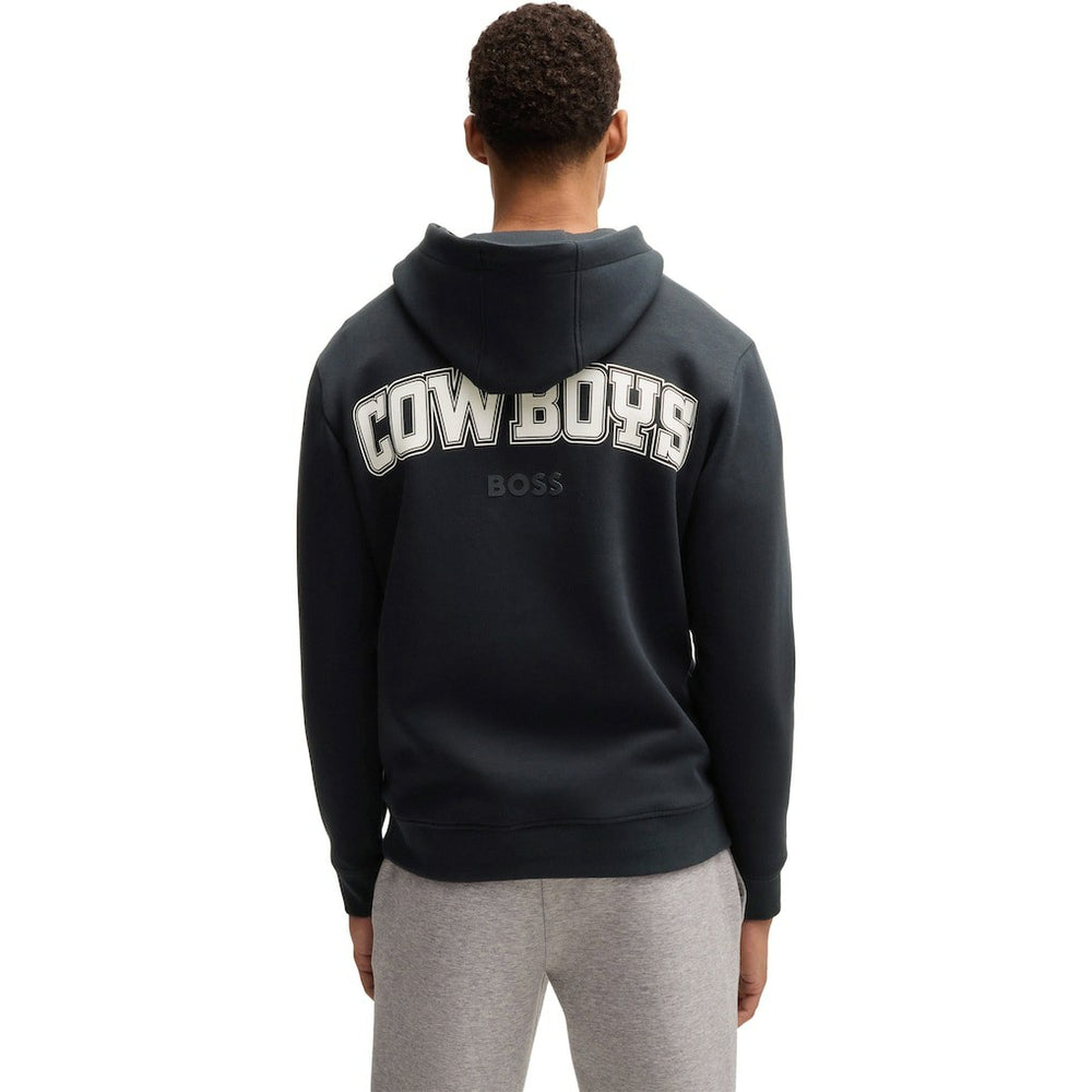 Dallas Cowboys Hugo Boss Unisex Woodson Tri-Blend Hoodie Navy