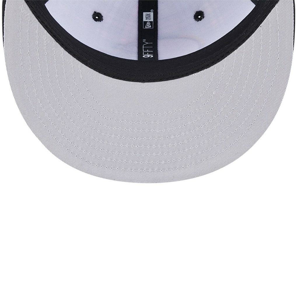 Cleveland Browns New Era 2024 NFL Crucial Catch Plaid 9FIFTY Snapback Hat Black