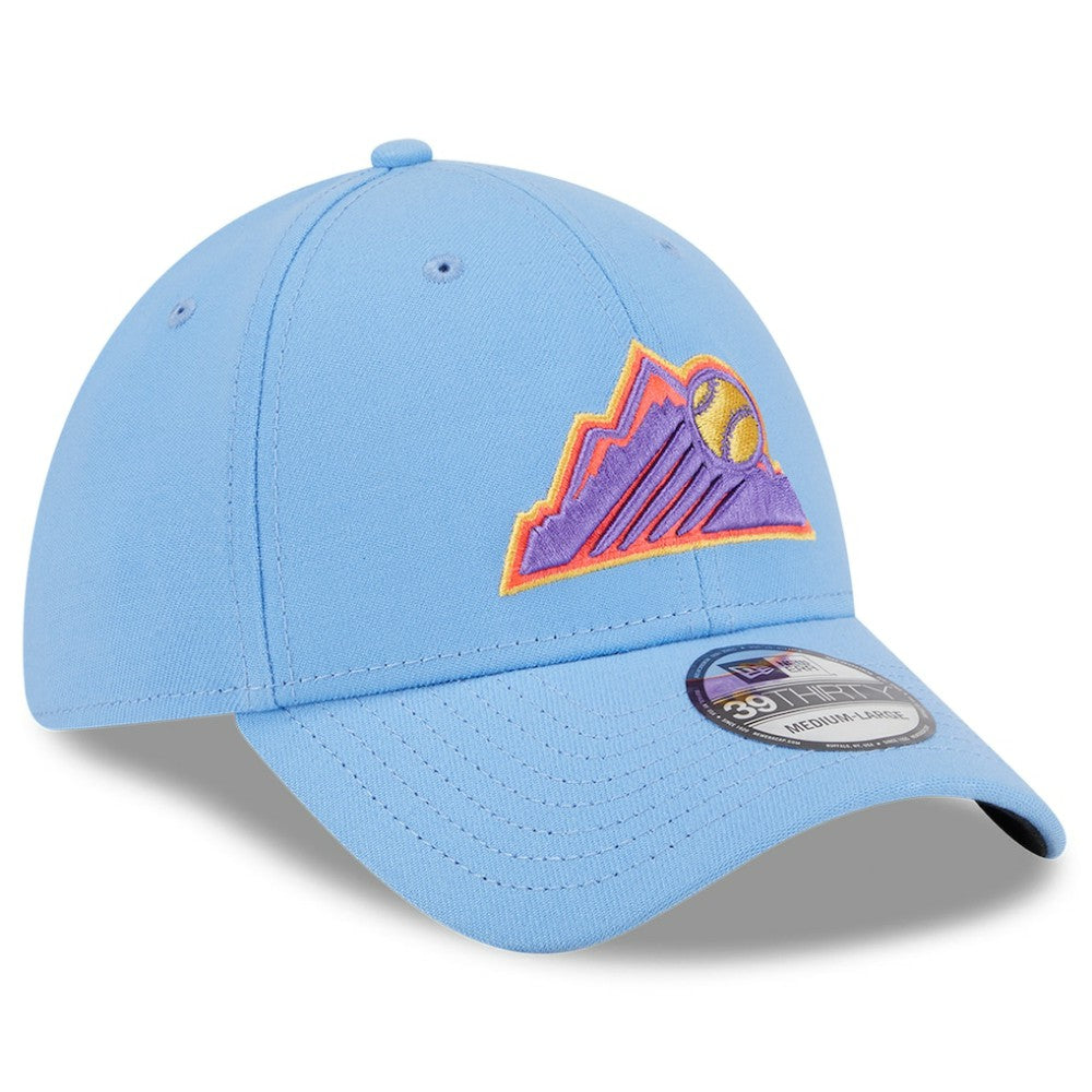 Colorado Rockies New Era 2025 City Connect 39THIRTY Flex Hat - Light Blue - New Era Lifestyle