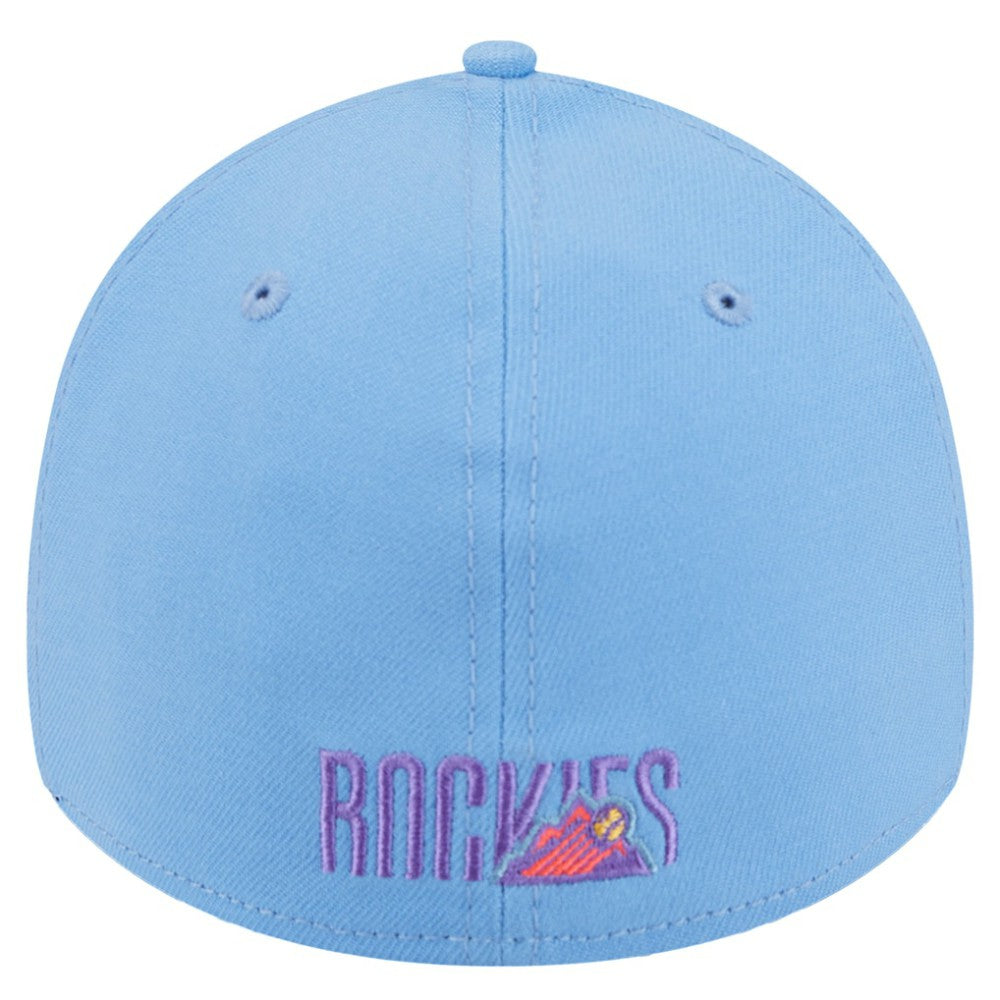 Colorado Rockies New Era 2025 City Connect 39THIRTY Flex Hat - Light Blue - New Era Lifestyle