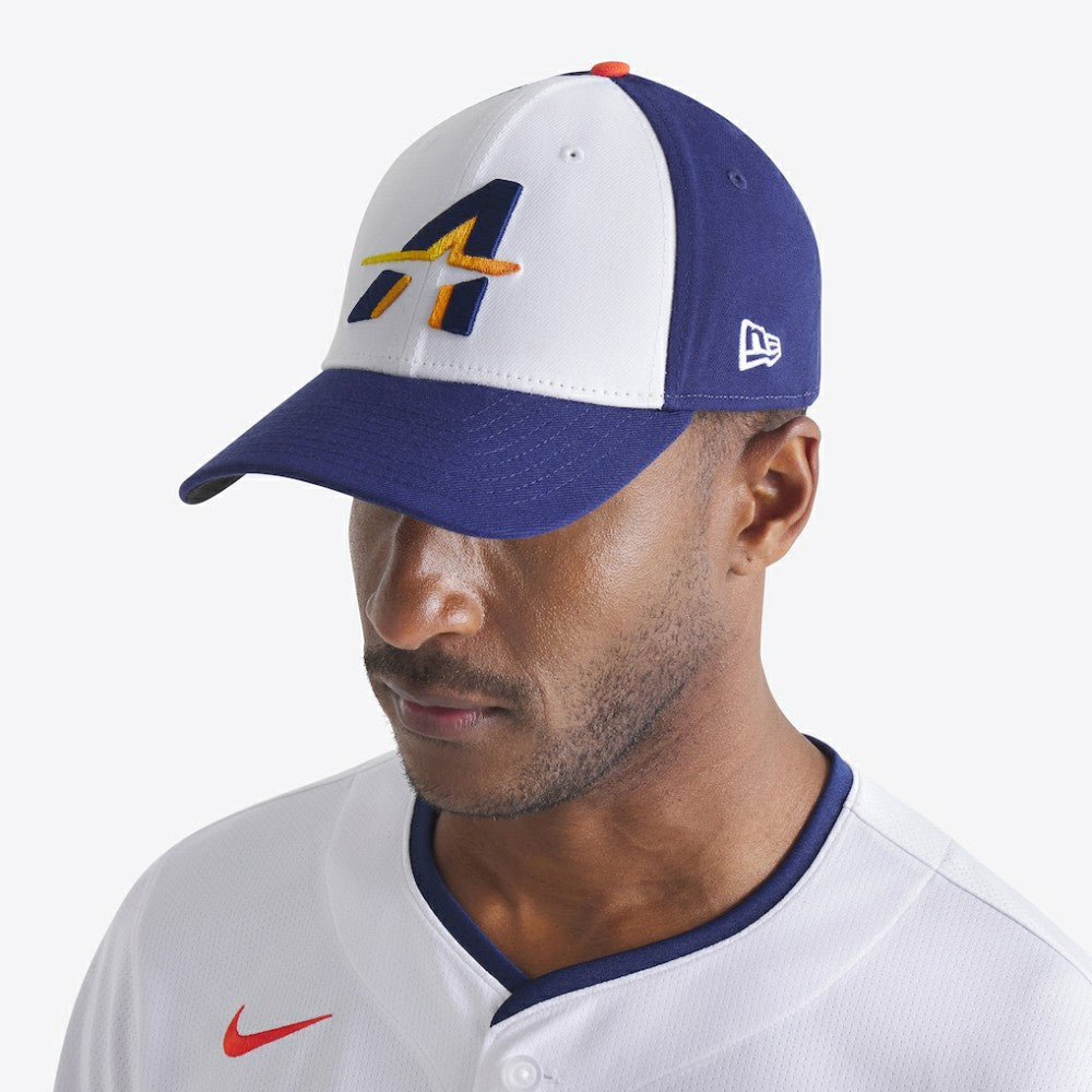 Houston Astros New Era 2025 City Connect 39THIRTY Flex Hat - White/Navy - New Era Online