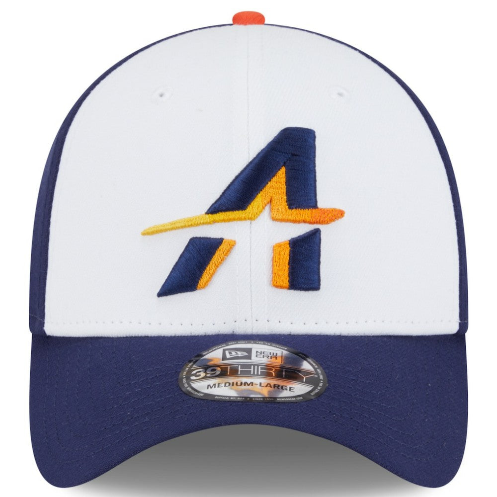 Houston Astros New Era 2025 City Connect 39THIRTY Flex Hat - White/Navy - New Era Online
