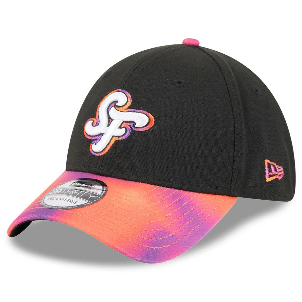 San Francisco Giants New Era 2025 City Connect 39THIRTY Flex Hat - Black/Orange - New Era Lifestyle