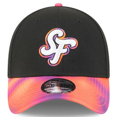 San Francisco Giants New Era 2025 City Connect 39THIRTY Flex Hat - Black/Orange - New Era Lifestyle