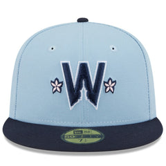 Washington Nationals New Era 2025 City Connect 59FIFTY Fitted Hat - Light Blue/Navy - New Era Discount