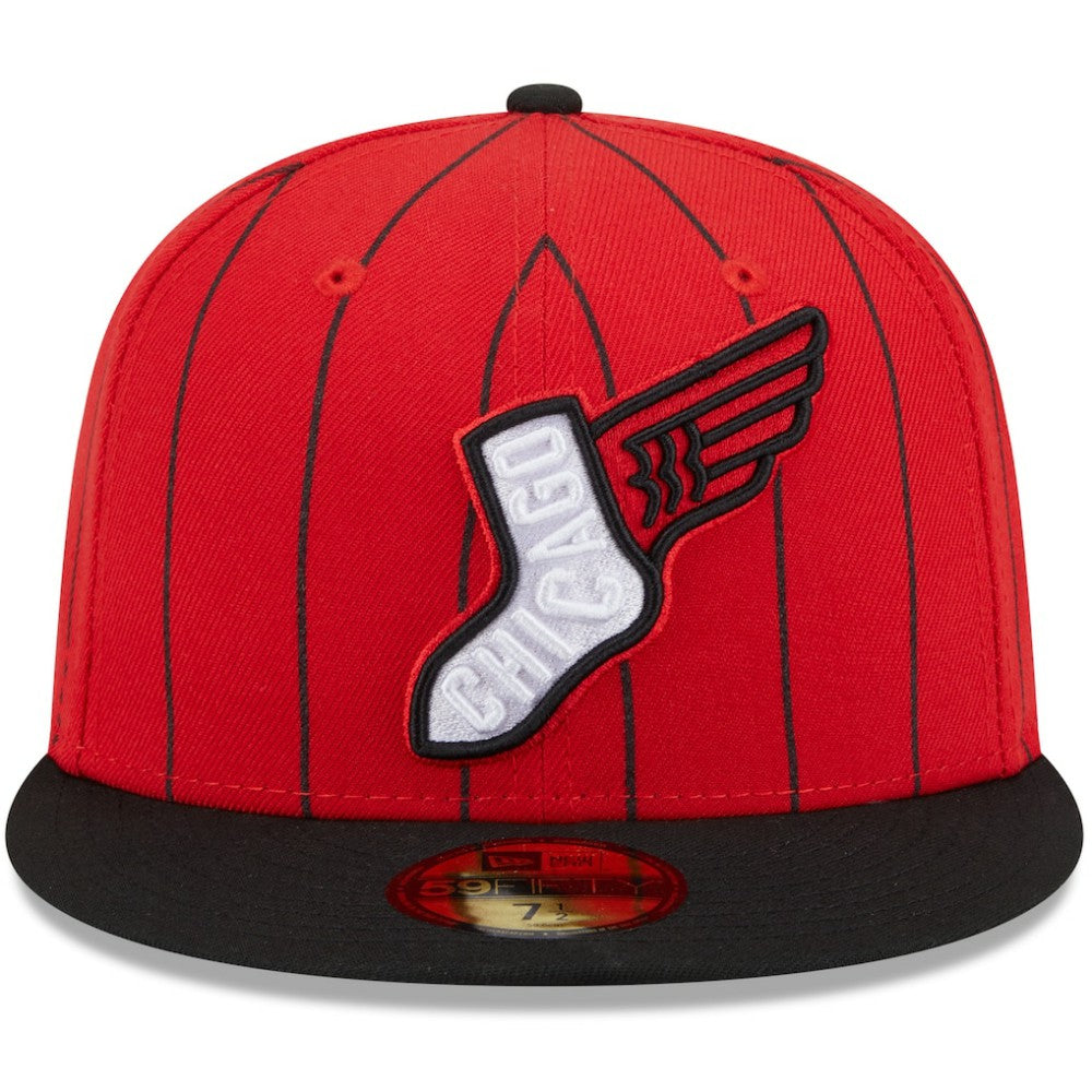 Chicago White Sox New Era 2025 City Connect 59FIFTY Fitted Hat - Red/Black - New Era Sale