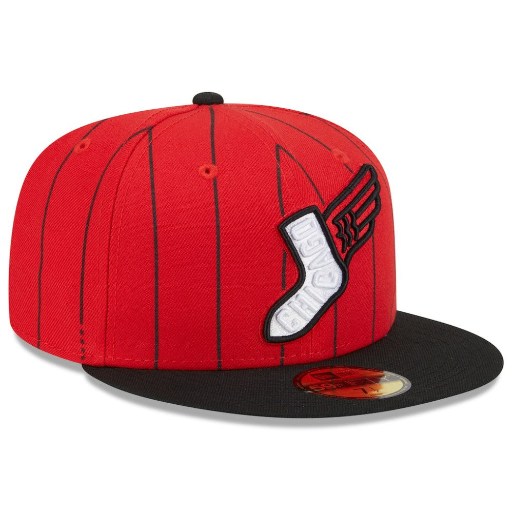 Chicago White Sox New Era 2025 City Connect 59FIFTY Fitted Hat - Red/Black - New Era Sale