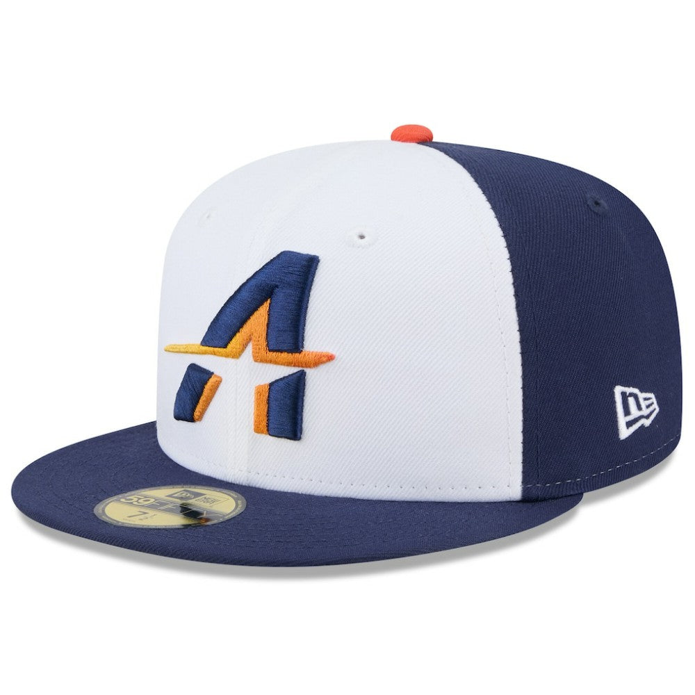Houston Astros New Era 2025 City Connect 59FIFTY Fitted Hat - White/Navy - New Era on Sale