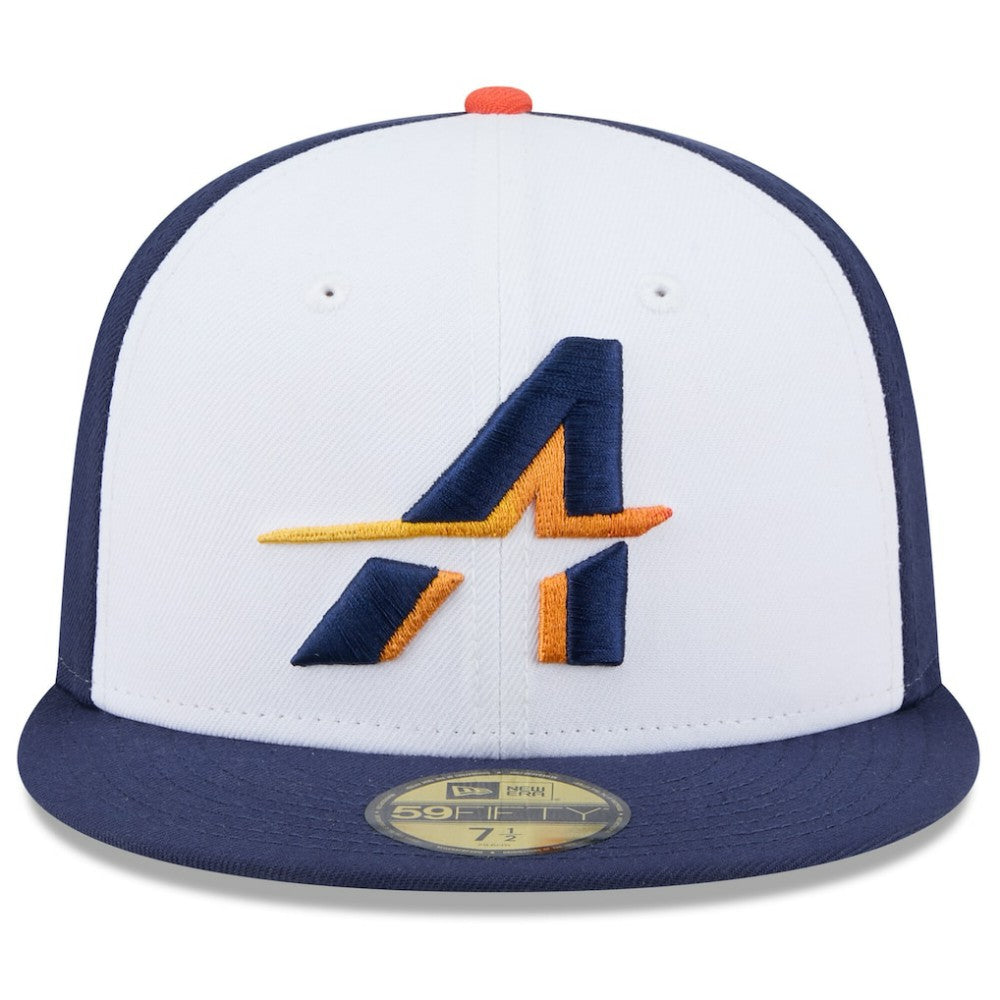 Houston Astros New Era 2025 City Connect 59FIFTY Fitted Hat - White/Navy - New Era on Sale