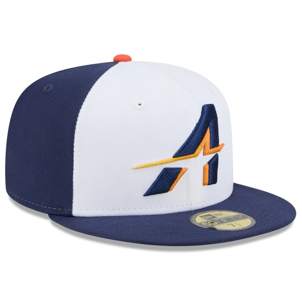 Houston Astros New Era 2025 City Connect 59FIFTY Fitted Hat - White/Navy - New Era on Sale