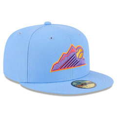 Colorado Rockies New Era 2025 City Connect 59FIFTY Fitted Hat - Light Blue - New Era Online