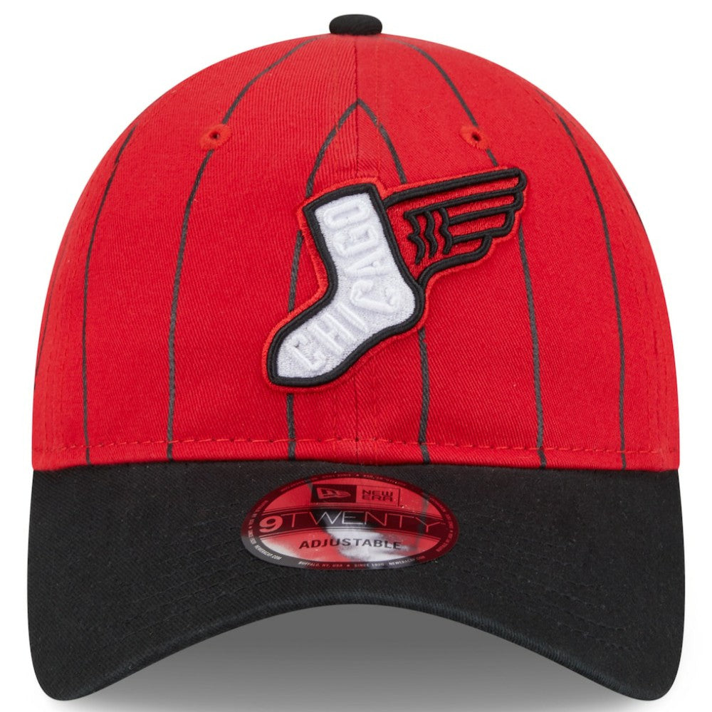 Chicago White Sox New Era 2025 City Connect 9TWENTY Adjustable Hat - Red/Black - New Era Online