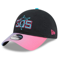 Miami Marlins New Era 2025 City Connect 9TWENTY Adjustable Hat - Black/Pink - New Era Online