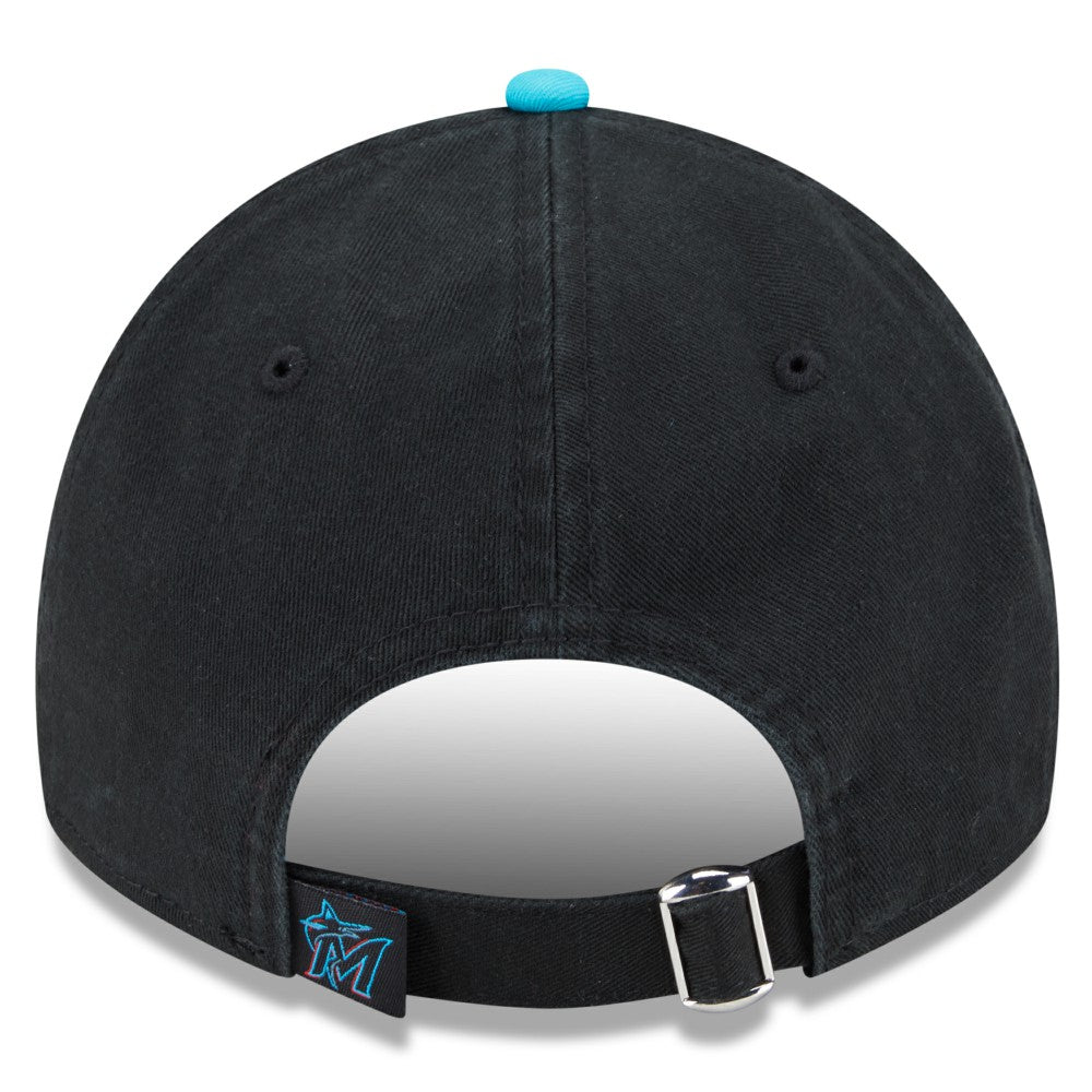 Miami Marlins New Era 2025 City Connect 9TWENTY Adjustable Hat - Black/Pink - New Era Online