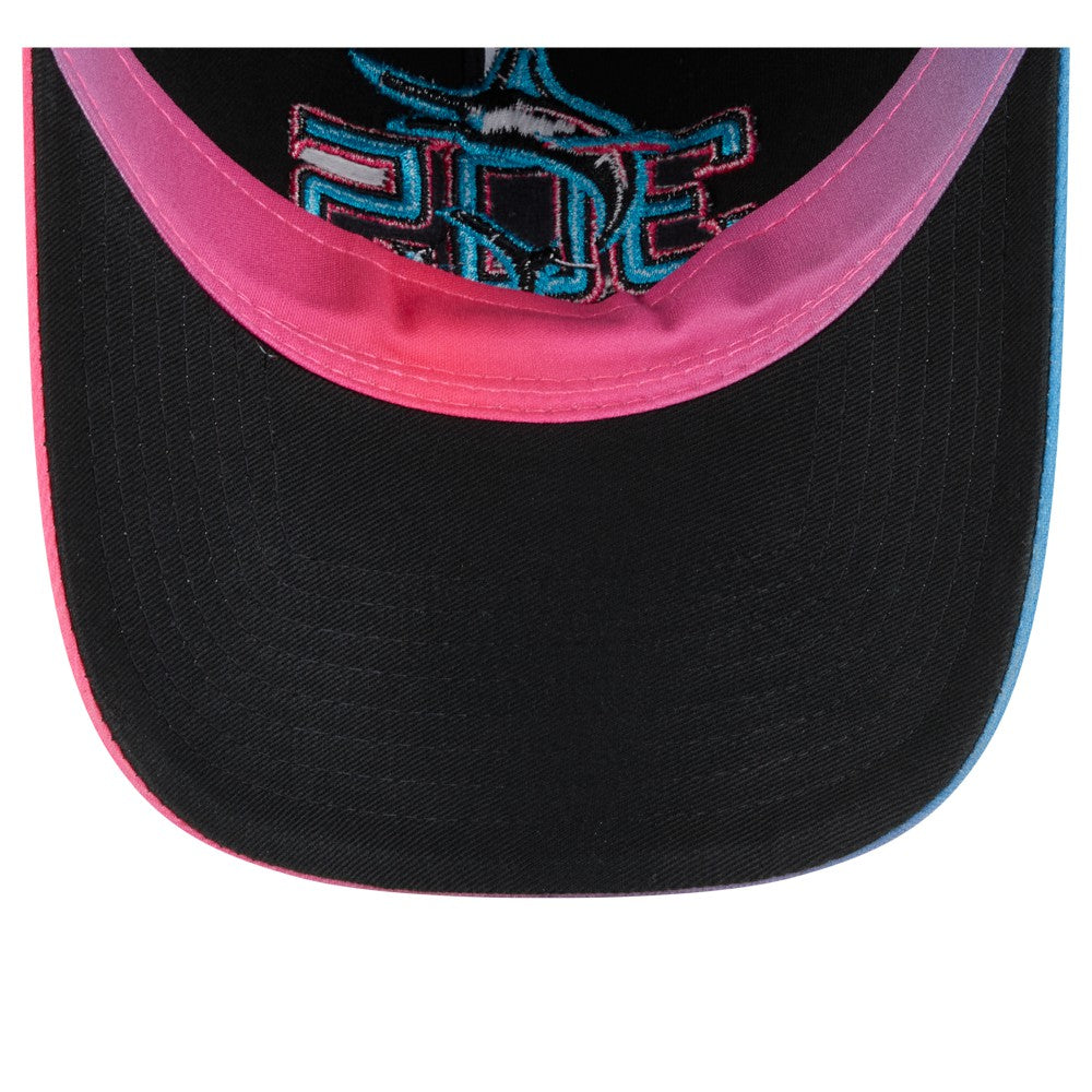 Miami Marlins New Era 2025 City Connect 9TWENTY Adjustable Hat - Black/Pink - New Era Online