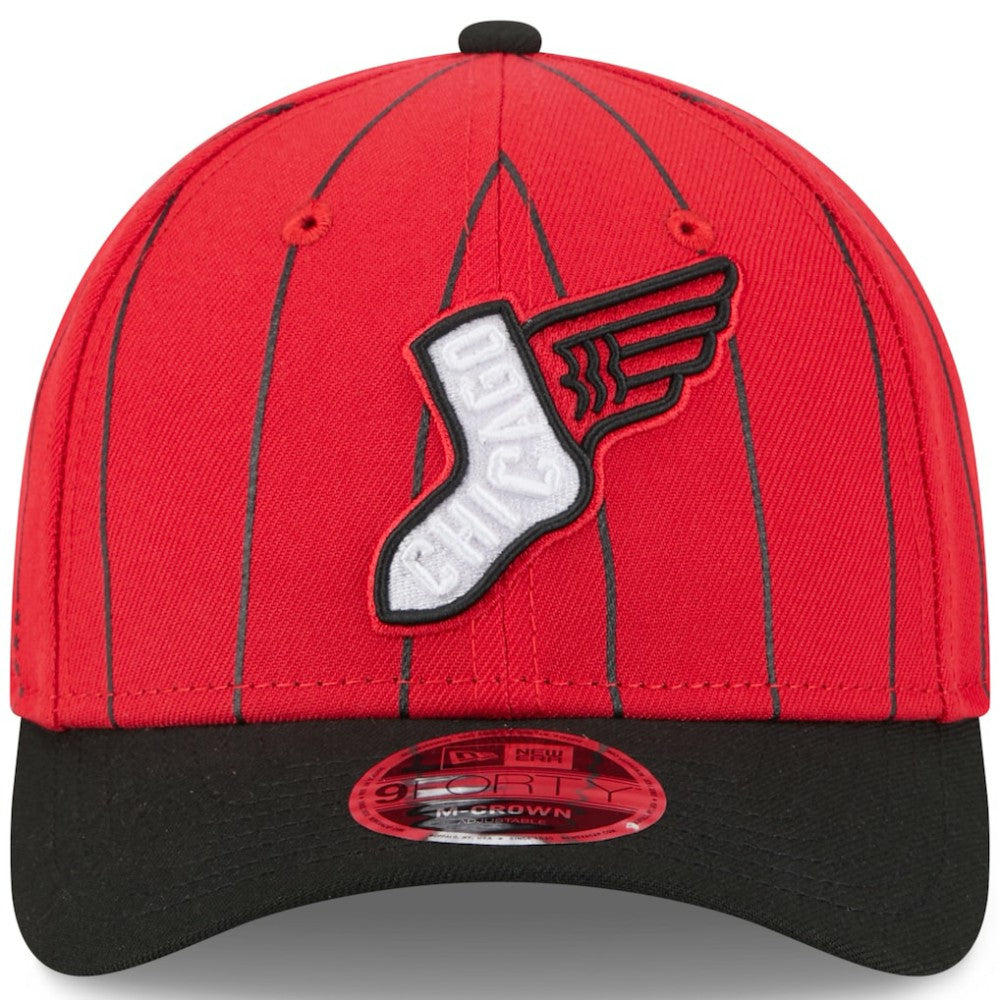 Chicago White Sox New Era 2025 City Connect 9FORTY M-Crown Adjustable Hat - Red/Black - New Era on Sale