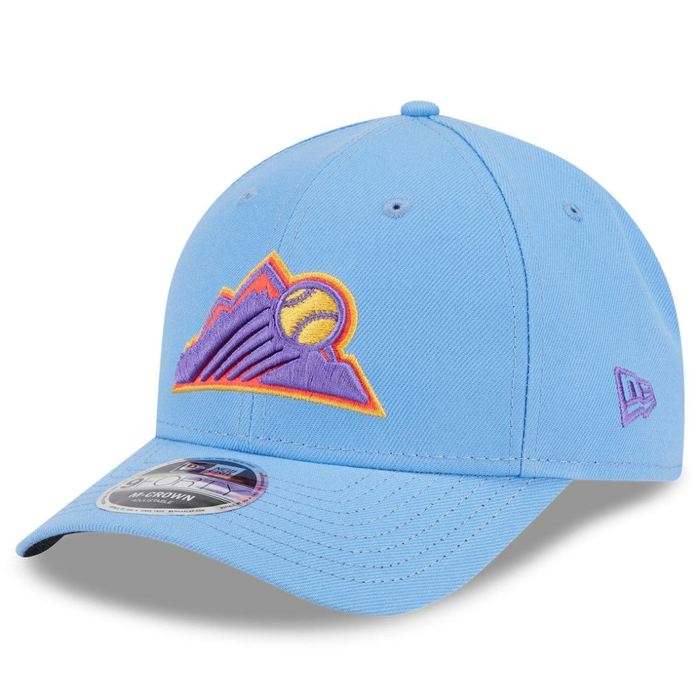 Colorado Rockies New Era 2025 City Connect 9FORTY M-Crown Adjustable Hat - Light Blue - New Era Lifestyle