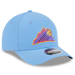 Colorado Rockies New Era 2025 City Connect 9FORTY M-Crown Adjustable Hat - Light Blue - New Era Lifestyle