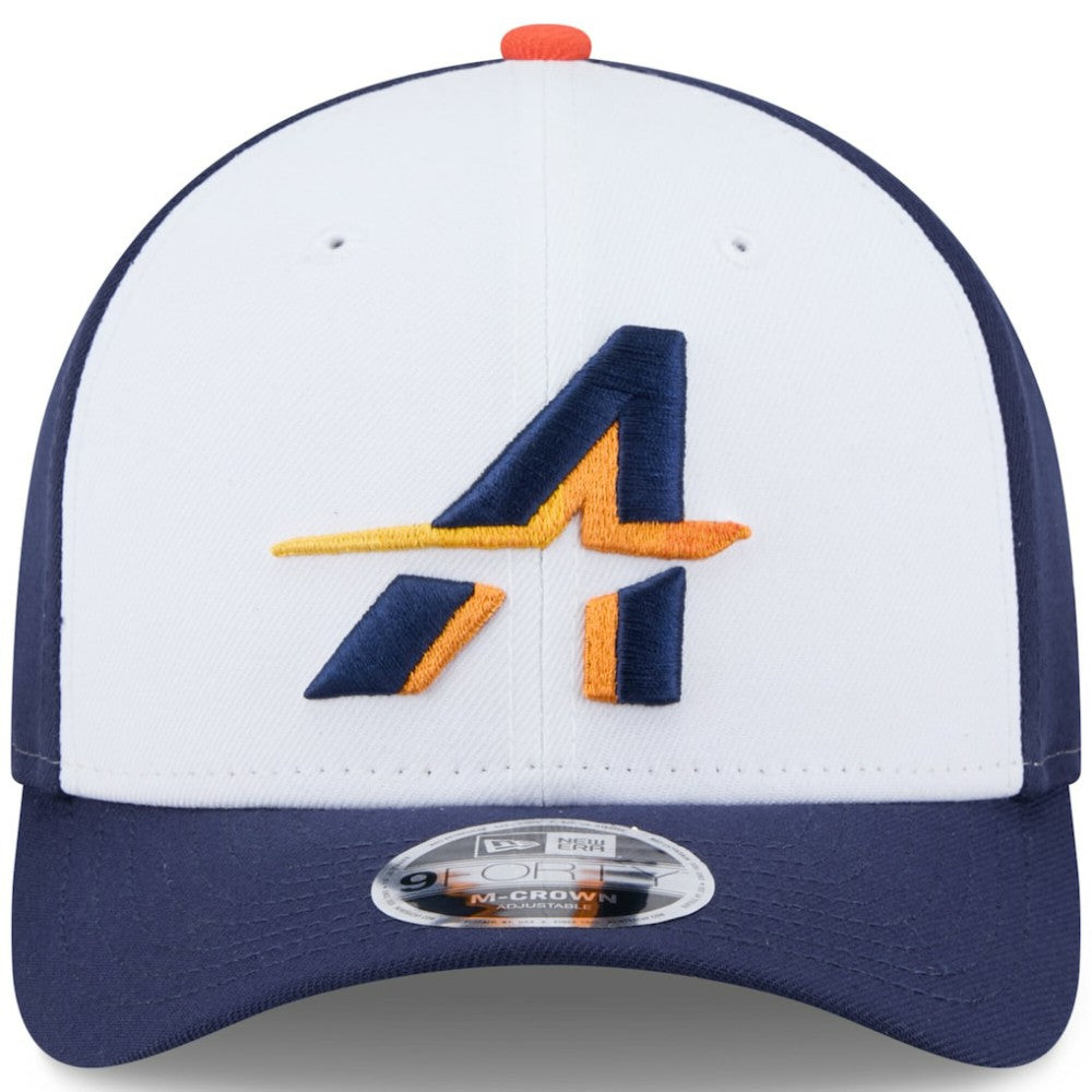 Houston Astros New Era 2025 City Connect 9FORTY M-Crown Adjustable Hat - White/Navy - New Era Online